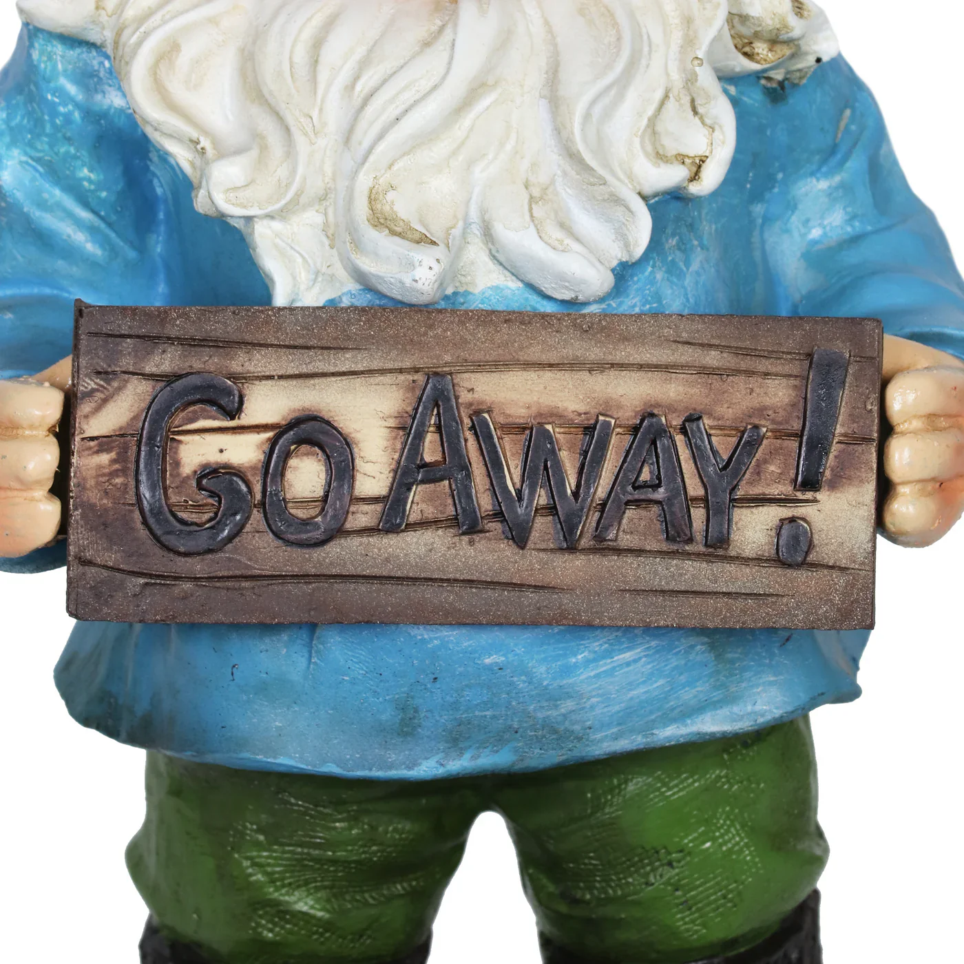Go Away Gilbert Gnome Statue - Image 2