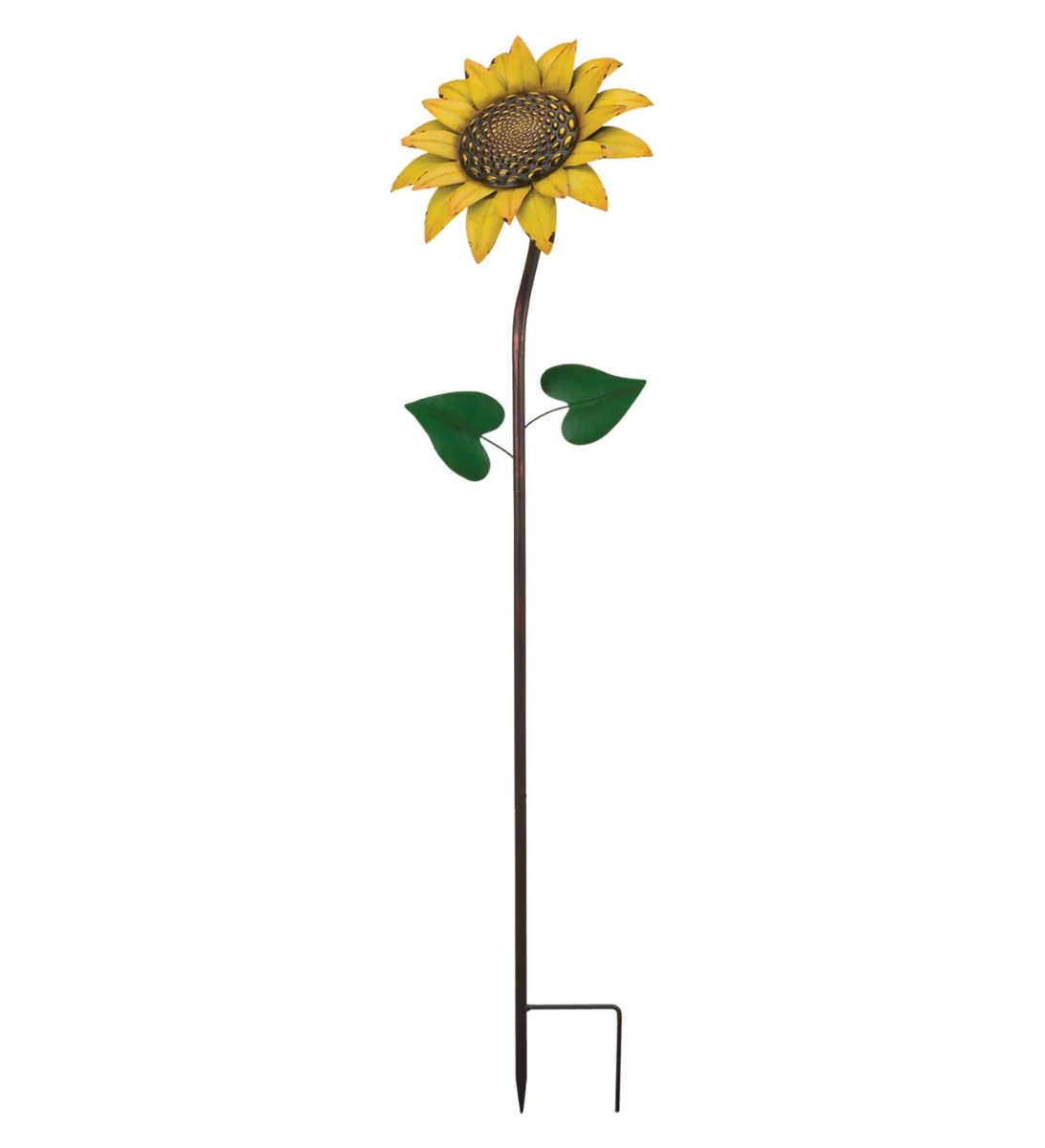46" Vintage Flower Stake - Sunflower - Image 2