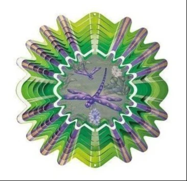 Animated Dragonfly Large 12" Wind Spinner
