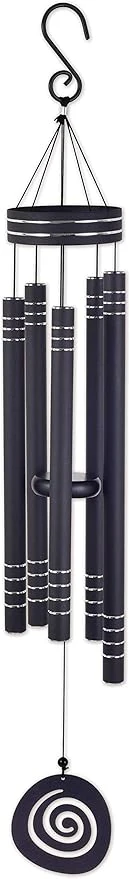 32" Black Windchime - Image 2