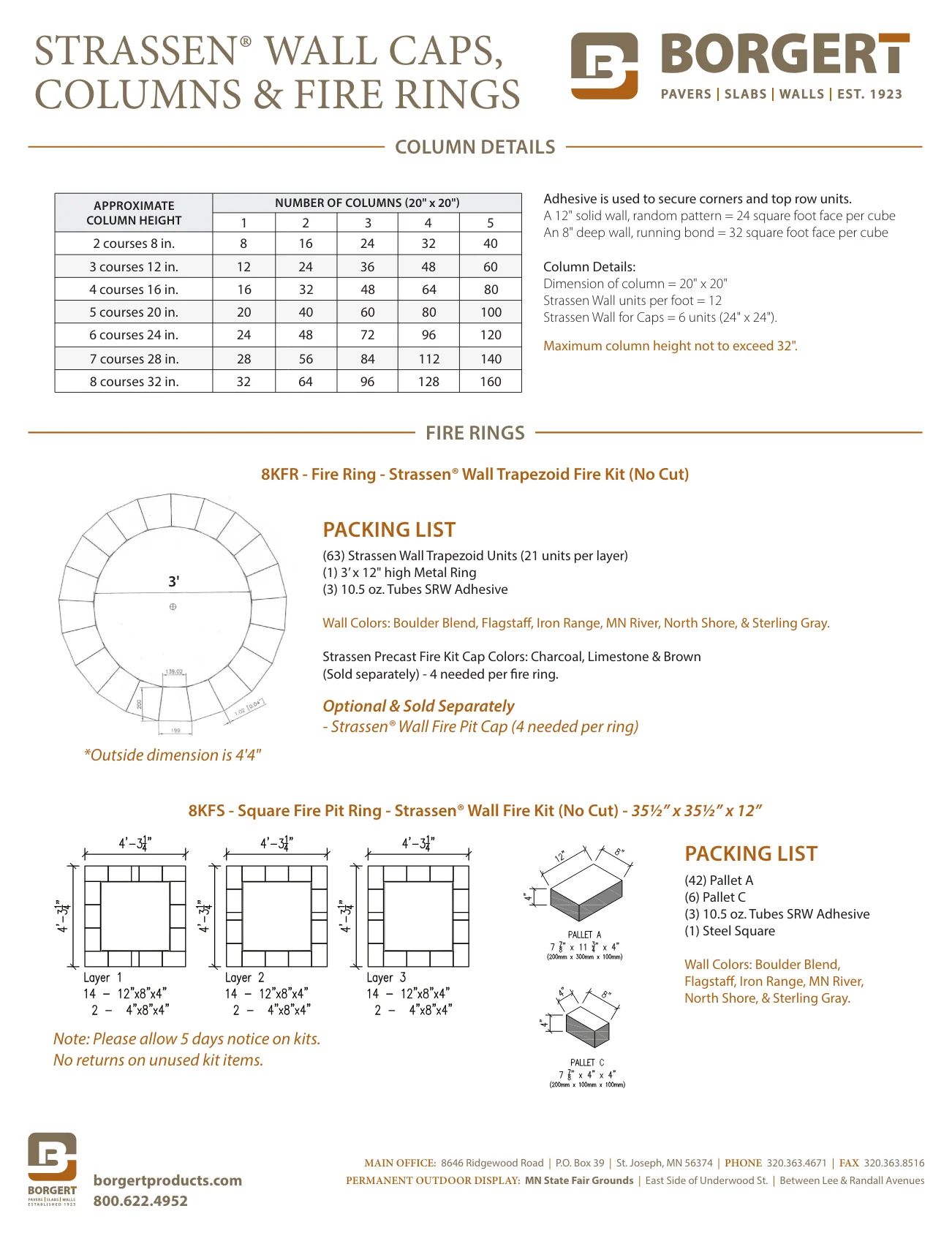 Borgert Strassen Round Fire Ring Kit - Image 5