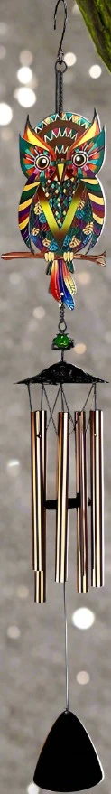 Chime Suncatcher Owl