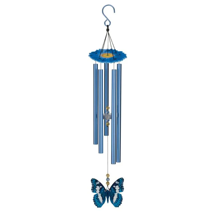 Butterfly Chime 32" - Blue Morpho - Image 2