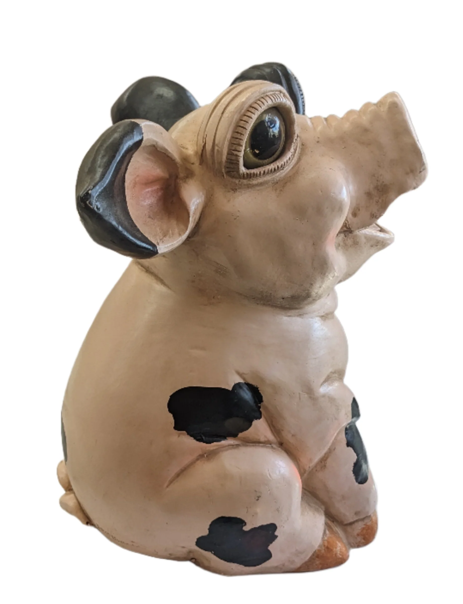 Large Sitting Pig With Spots - Image 3