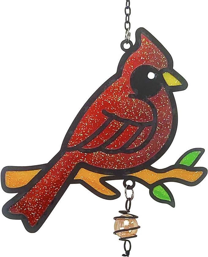 Cardinal Suncatcher Chime - Image 2