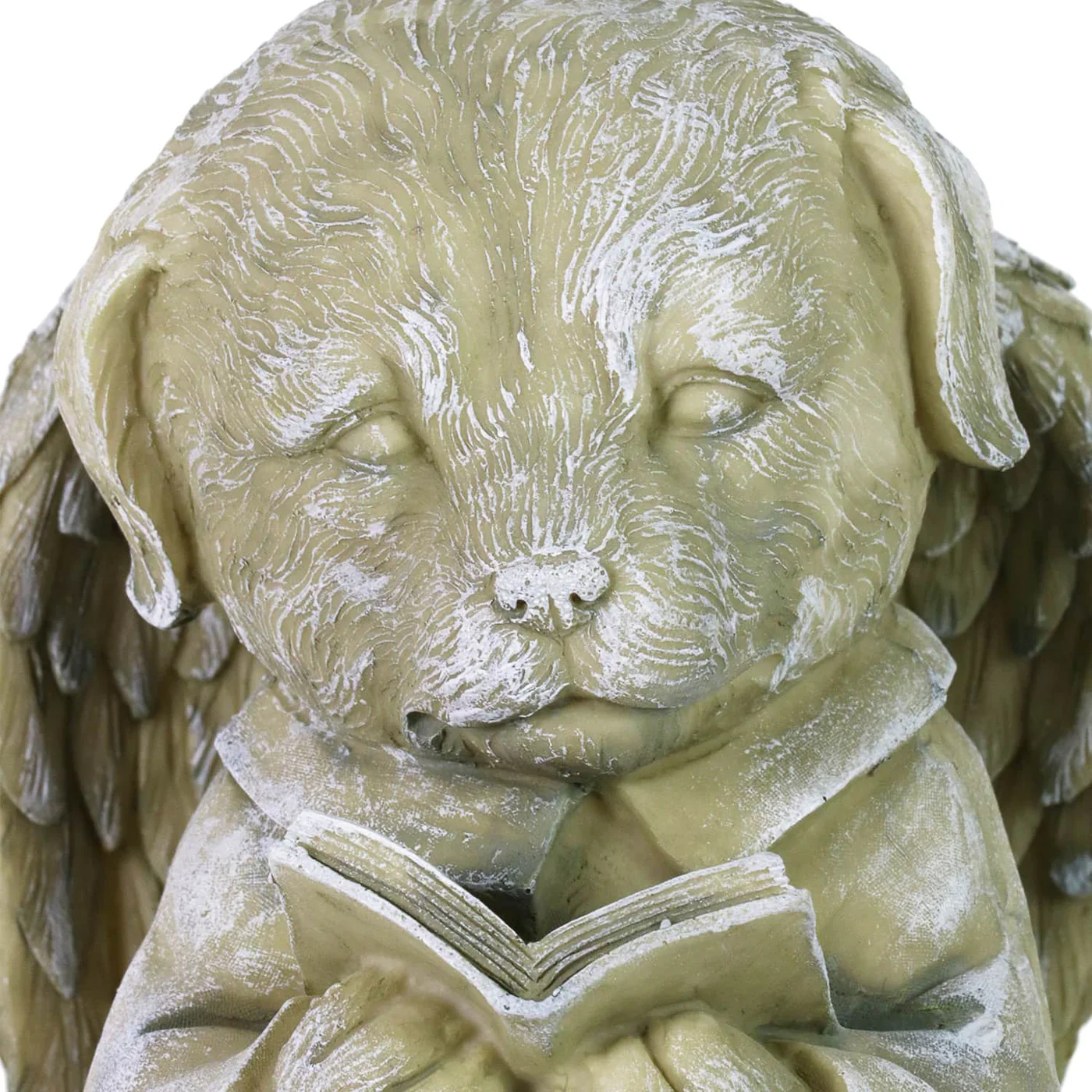Dog Angel Reading Book - Image 3