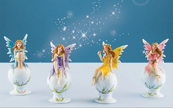 Fairy Sitting on Ball