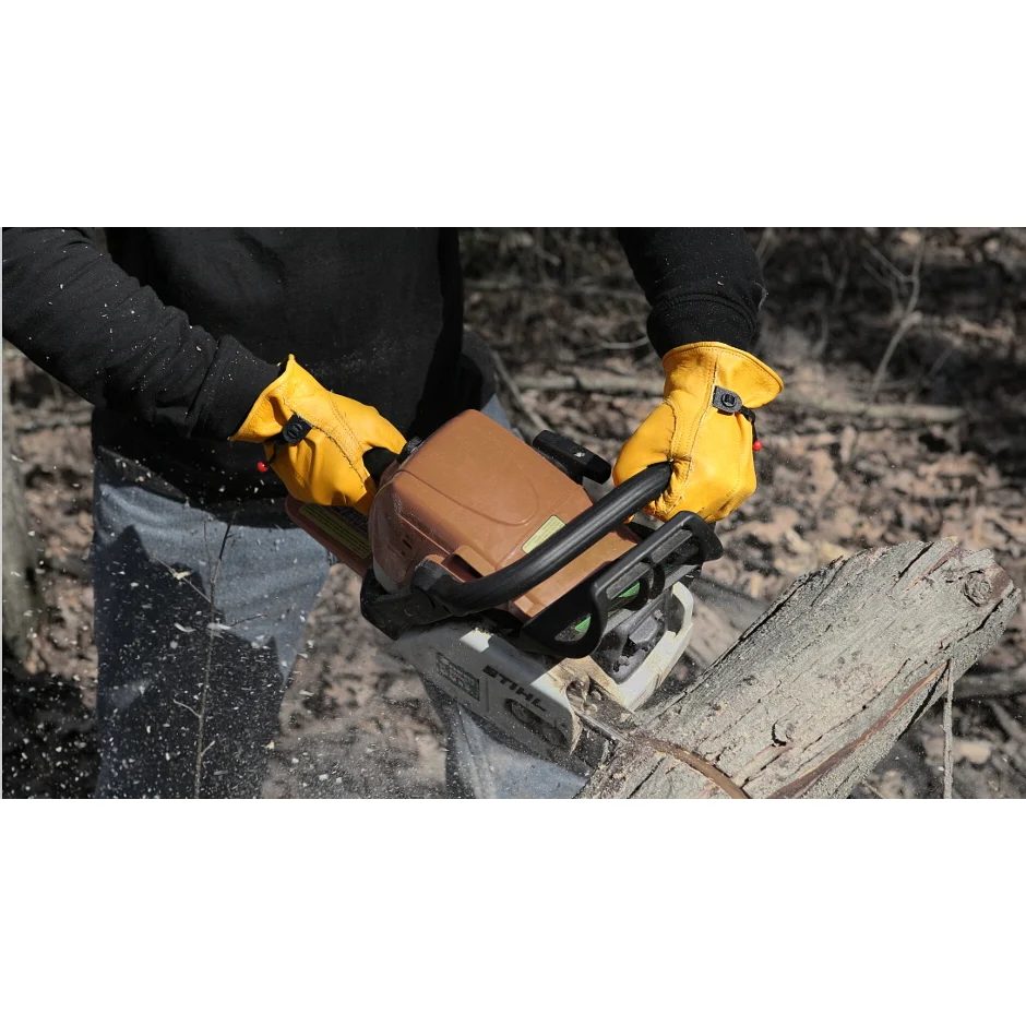 GLOVE LEATHER COWHIDE LG - Image 3