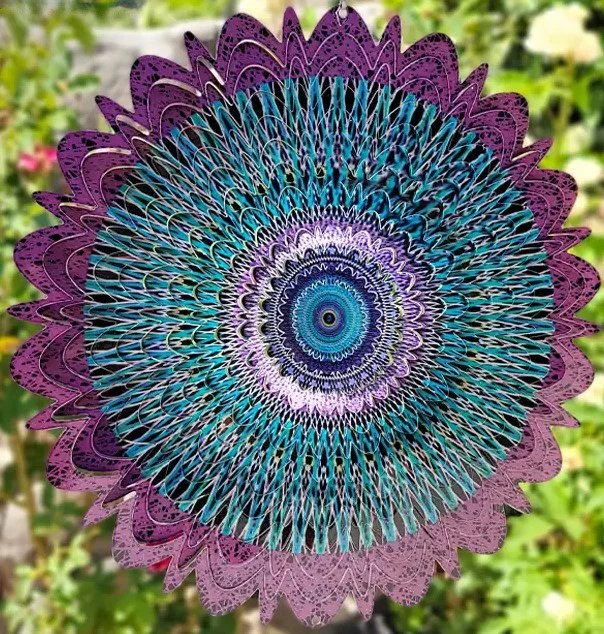 Mandala Galactic Large 12" Wind Spinner