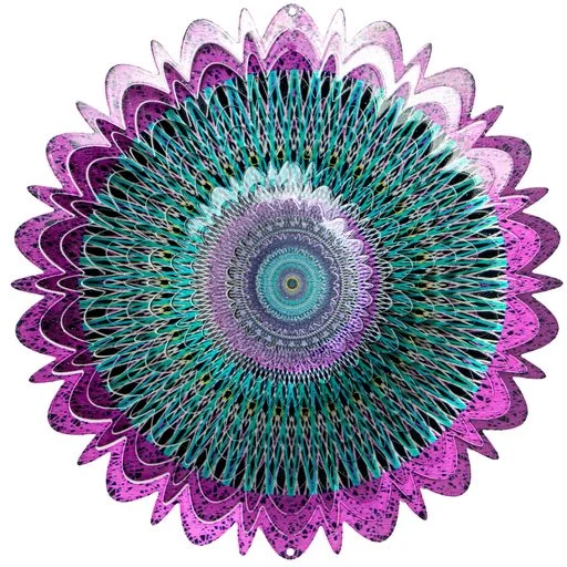 Mandala Galactic Large 12" Wind Spinner - Image 2
