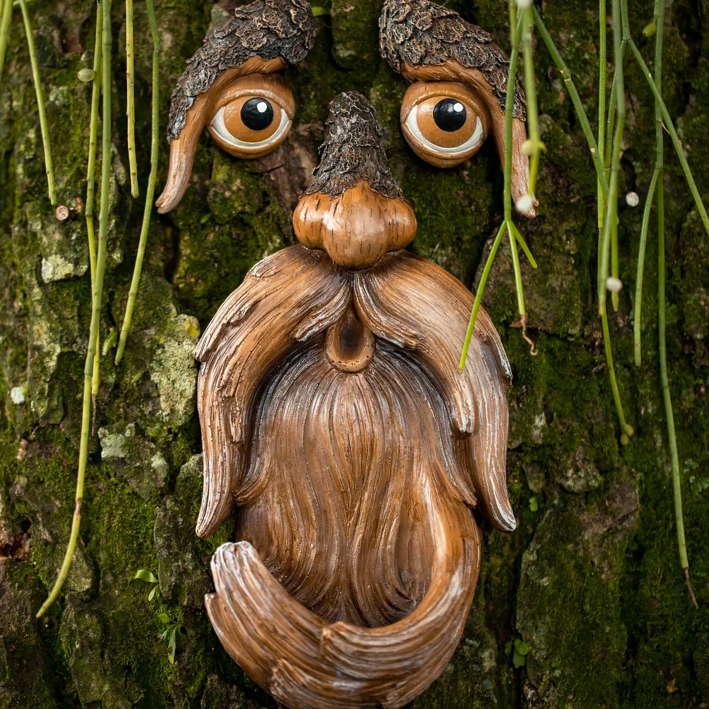 Tree Faces Decor Outdoor-Old Man - Image 2