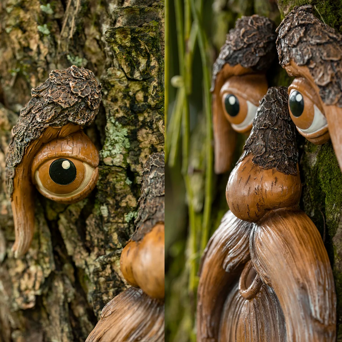 Tree Faces Decor Outdoor-Old Man - Image 3