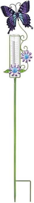Purple Butterfly Rain Gauge - Image 2