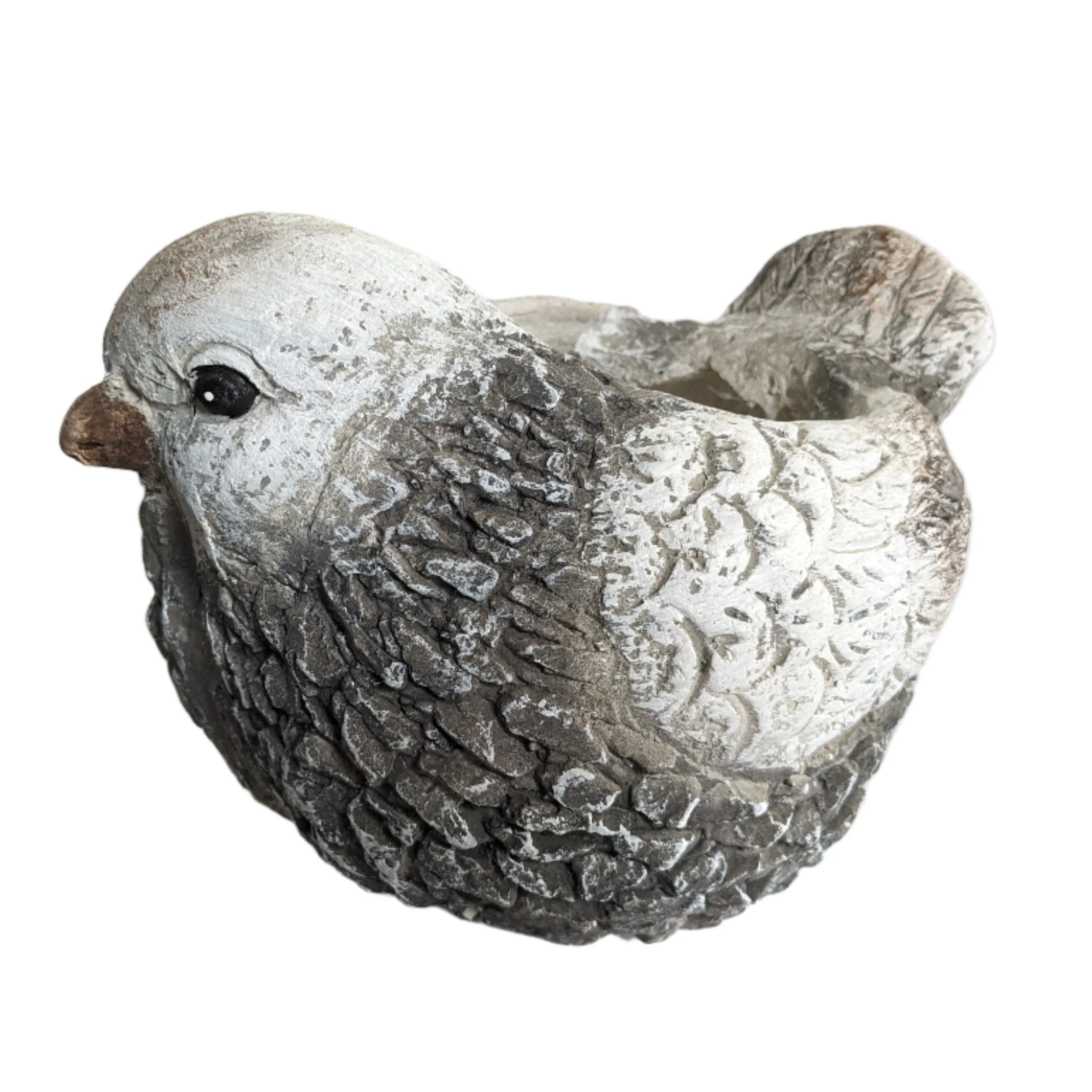 Planter Stone Bird Small - Image 2