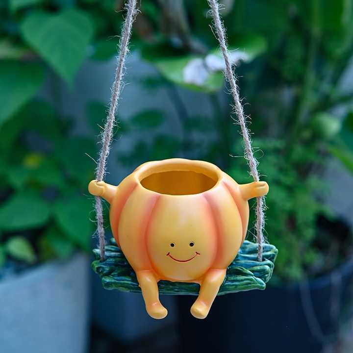 Smiling Swinging Planter - Image 2
