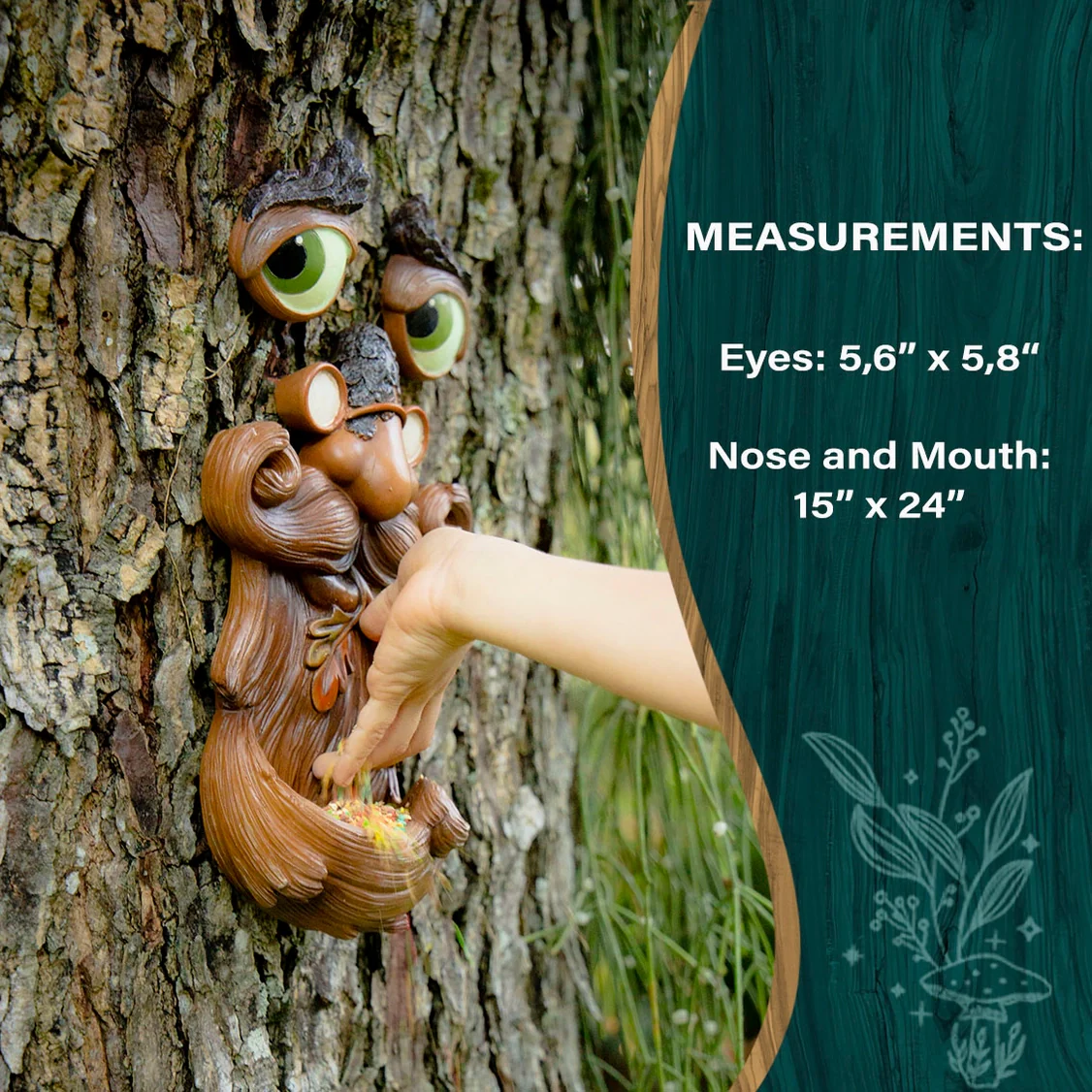 Tree Faces Decor Outdoor-Pipe Smoker - Image 2