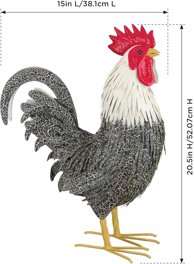 Verde Rooster Decor Large - Image 2