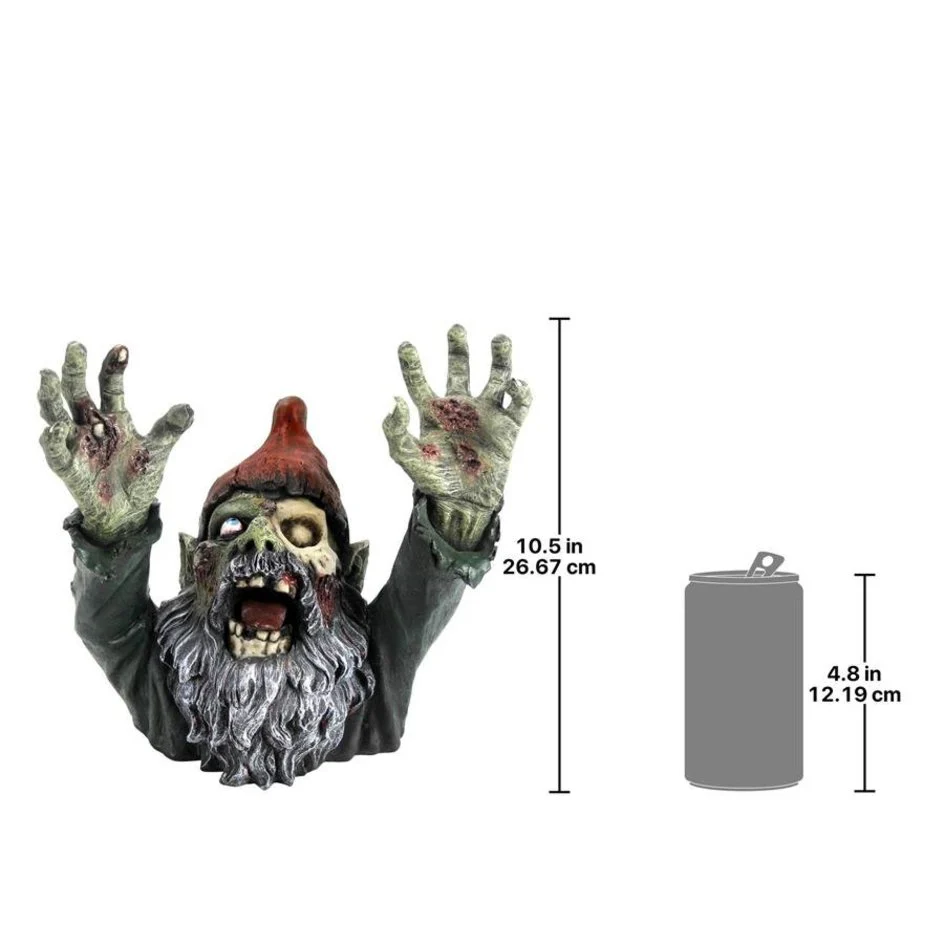 Zombie Gnombie Statue - Image 2